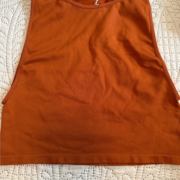 Free People Rust Crop Top - Picture 8 of 8